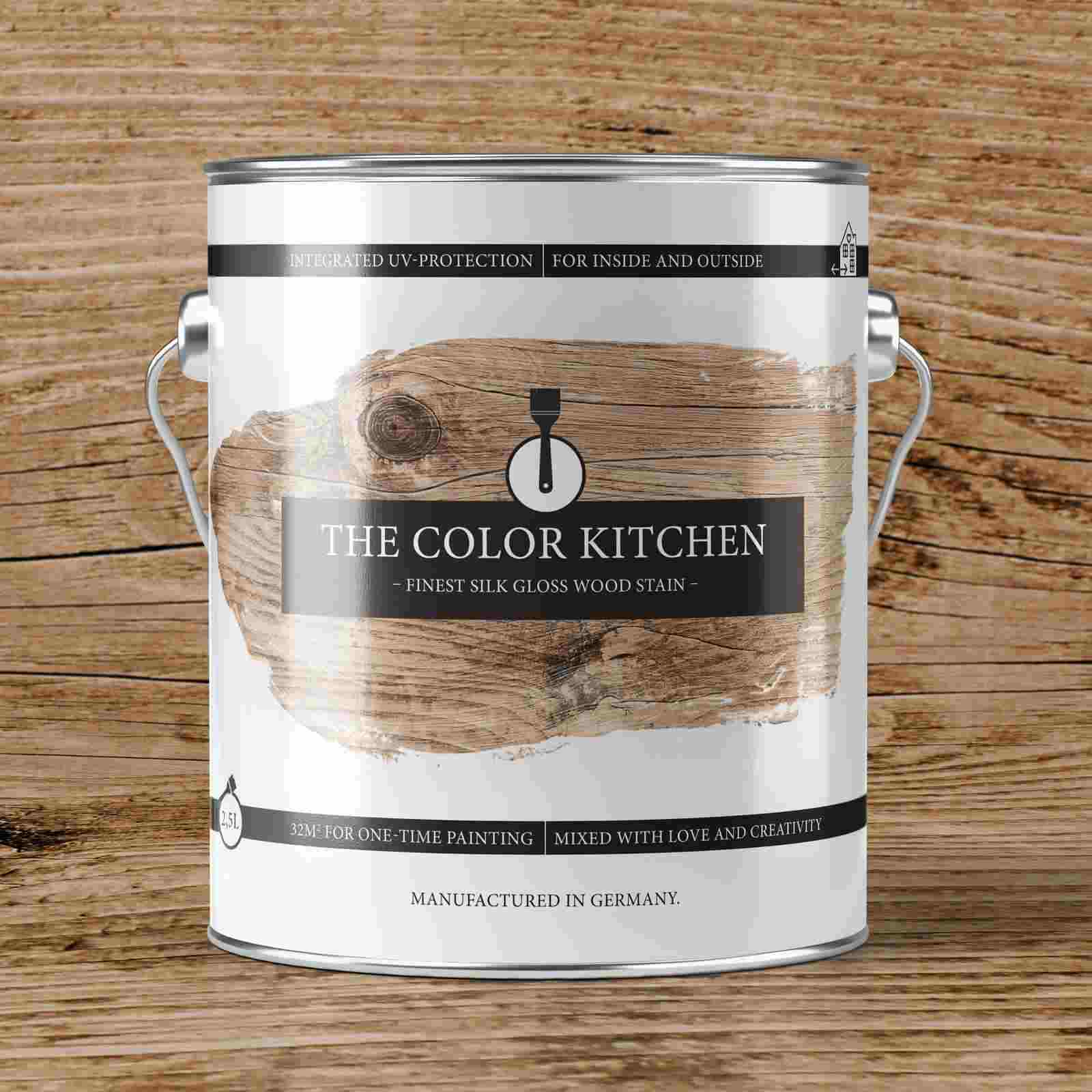 Holzlasur Farblos | The Color Kitchen Bright Stain | Innen- und Außenbereich Seidenglänzend