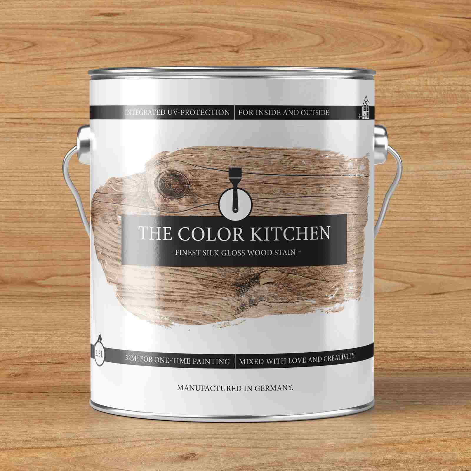 Holzlasur Kiefer | The Color Kitchen Soothing Pine | Innen- und Außenbereich Seidenglänzend