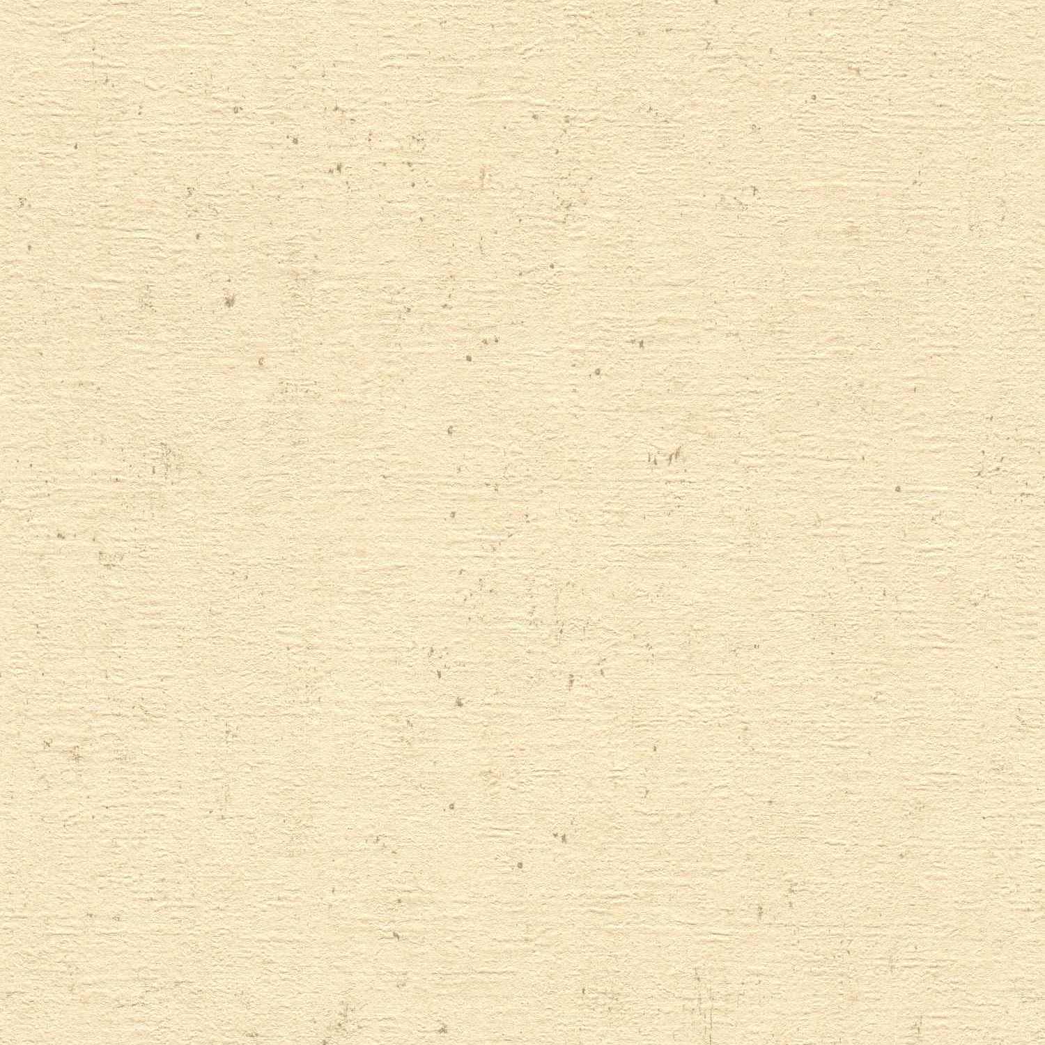 Rasch | Concrete | 520842 | Vliestapete | Einfarbig | Uni | 0.53 x 10.05 m | Beige